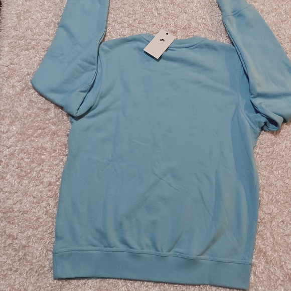 Men's Nike Baby Blue Crew Neck Sweatshirt NWT - Picture 4 of 4